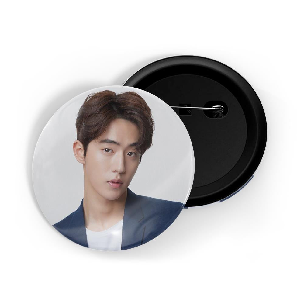dhcrafts Round Pin Badges Multicolor Park Bo-gum D5 Glossy Finish Design Pack of 1 (58mm)
