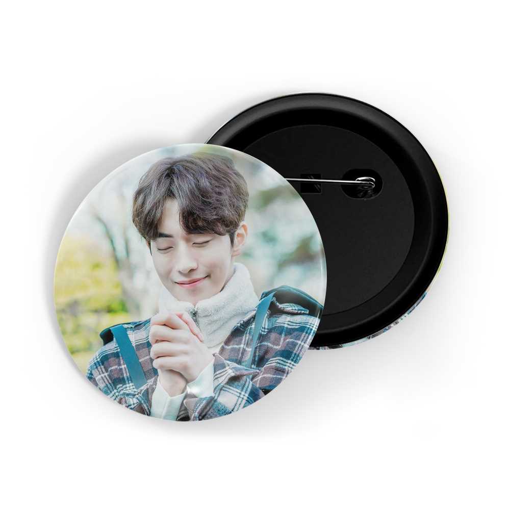 dhcrafts Round Pin Badges Multicolor Park Bo-gum D6 Glossy Finish Design Pack of 1 (58mm)