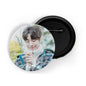 dhcrafts Round Pin Badges Multicolor Park Bo-gum D6 Glossy Finish Design Pack of 1 (58mm)