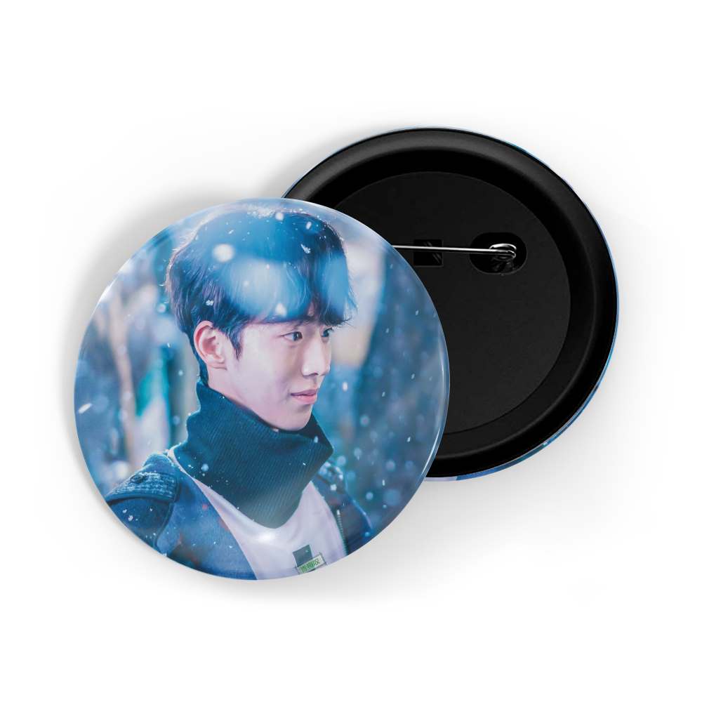 dhcrafts Round Pin Badges Multicolor Park Bo-gum D9 Glossy Finish Design Pack of 1 (58mm)