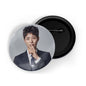 dhcrafts Round Pin Badges Multicolor Park Seo-joon D3 Glossy Finish Design Pack of 1 (58mm)