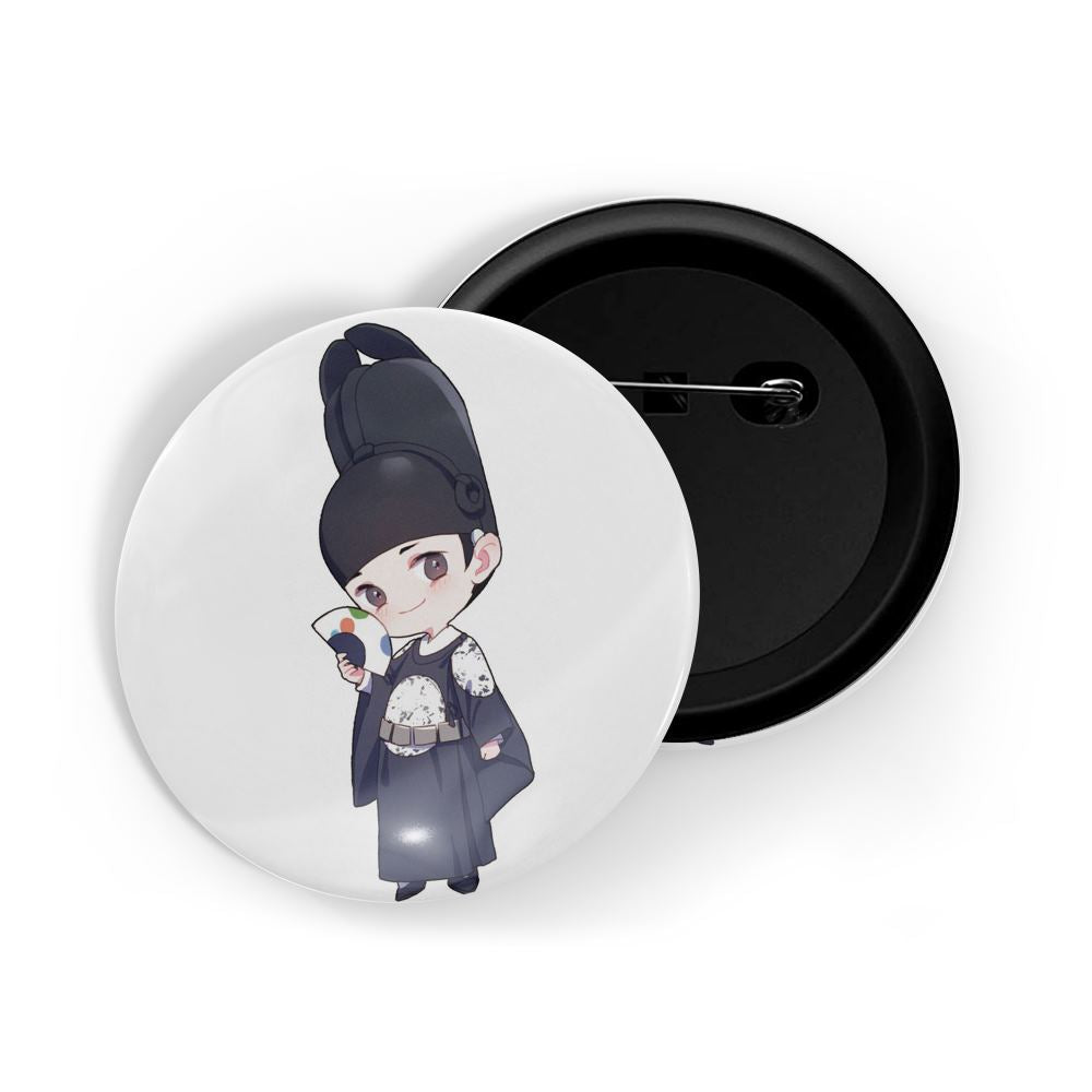 dhcrafts Round Pin Badges Multicolor Gong Yoo D2 Glossy Finish Design Pack of 1 (58mm)