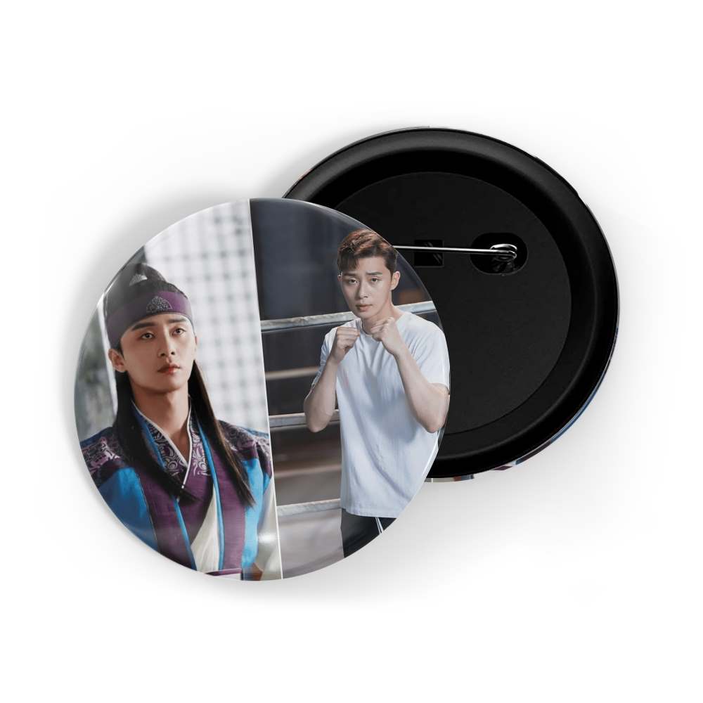 dhcrafts Round Pin Badges Multicolor Gong Yoo D5 Glossy Finish Design Pack of 1 (58mm)