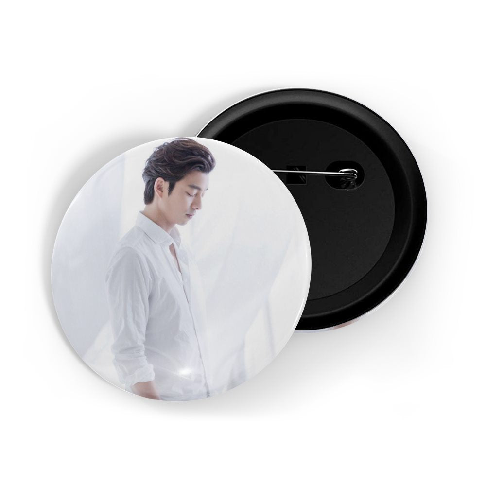 dhcrafts Round Pin Badges Multicolor Ji Chang-wook D5 Glossy Finish Design Pack of 1 (58mm)
