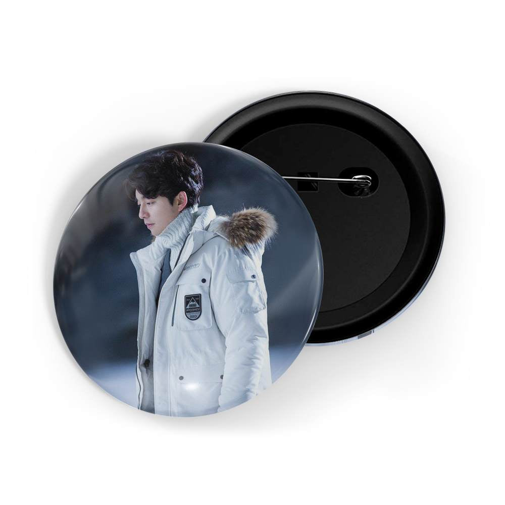 dhcrafts Round Pin Badges Multicolor Ji Chang-wook D6 Glossy Finish Design Pack of 1 (58mm)