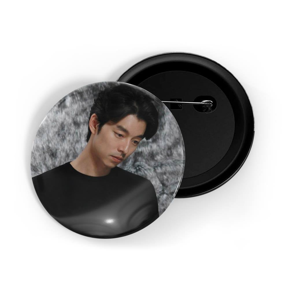 dhcrafts Round Pin Badges Multicolor Ji Chang-wook D9 Glossy Finish Design Pack of 1 (58mm)