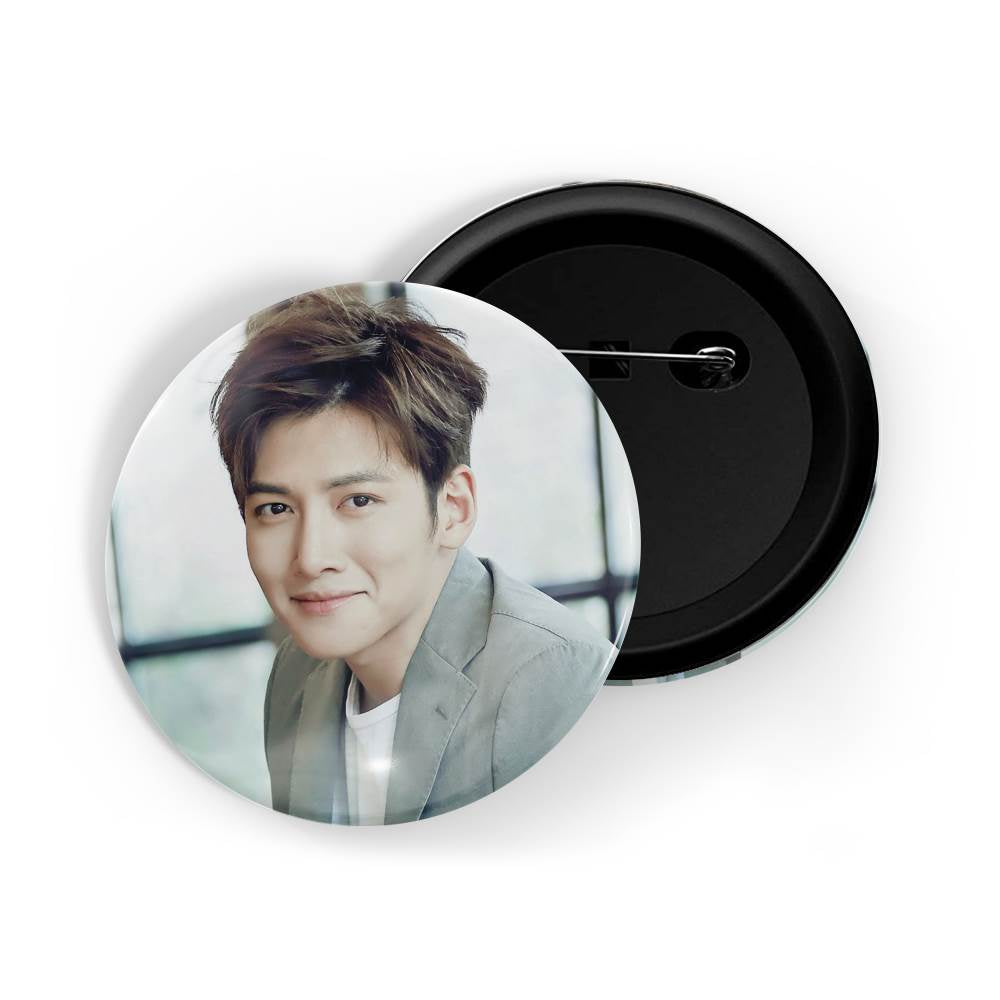 dhcrafts Round Pin Badges Multicolor Lee Jong-suk D3 Glossy Finish Design Pack of 1 (58mm)