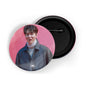 dhcrafts Round Pin Badges Multicolor Lee Min-ho D15 Glossy Finish Design Pack of 1 (58mm)
