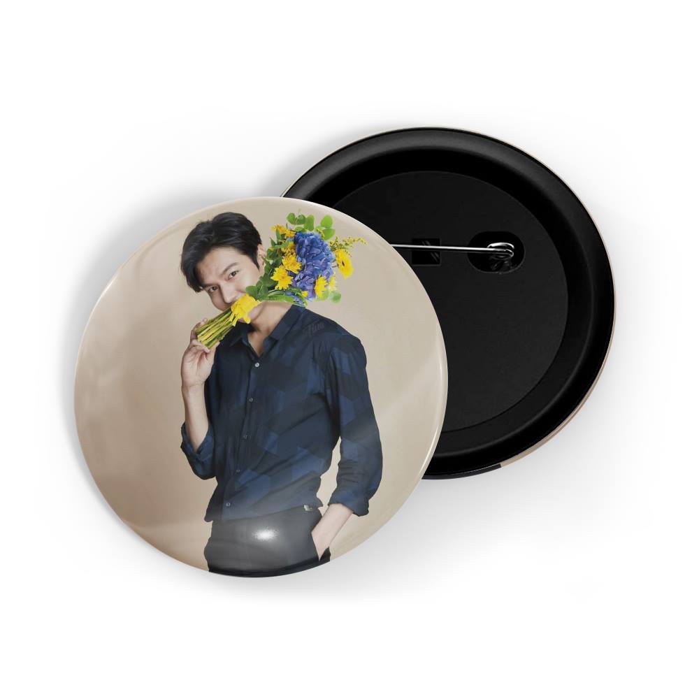dhcrafts Round Pin Badges Multicolor Panchaat Glossy Finish Design Pack of 1 (58mm)