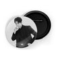 dhcrafts Round Pin Badges Multicolor Gallo Glossy Finish Design Pack of 1 (58mm)