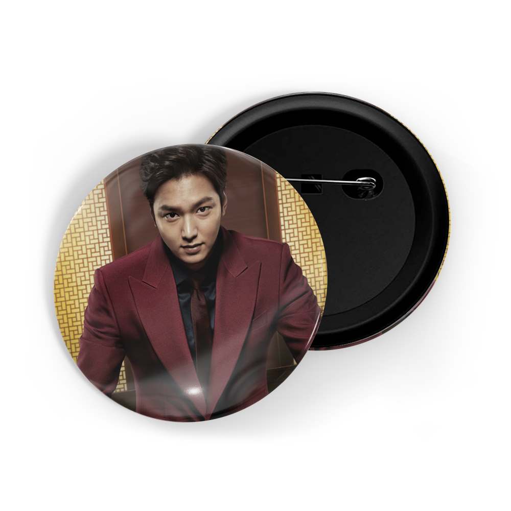 dhcrafts Round Pin Badges Multicolor Bhenkda Tani Ne Glossy Finish Design Pack of 1 (58mm)