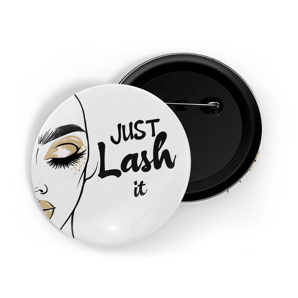 dhcrafts Round Pin Badges Blue Profession nurse I'm A Nurse D3 Glossy Finish Design Pack of 1 (58mm)