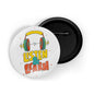 dhcrafts Round Pin Badges Multicolour Maharastra Raigad Fort D4 Glossy Finish Design Pack of 1 (58mm)