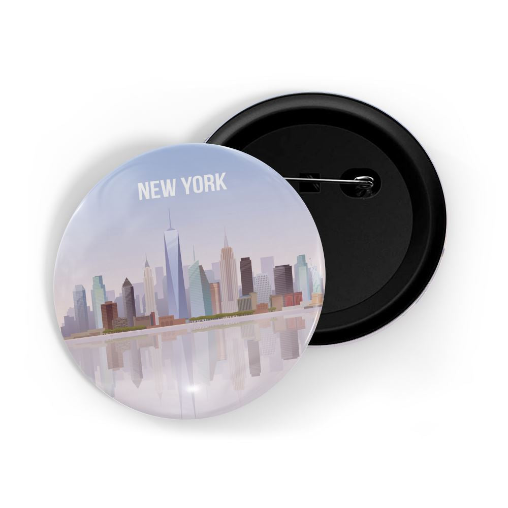 dhcrafts Round Pin Badges Black Be Selective In What You See TV Vintage Glossy Finish Design Pack of 1 (58mm)