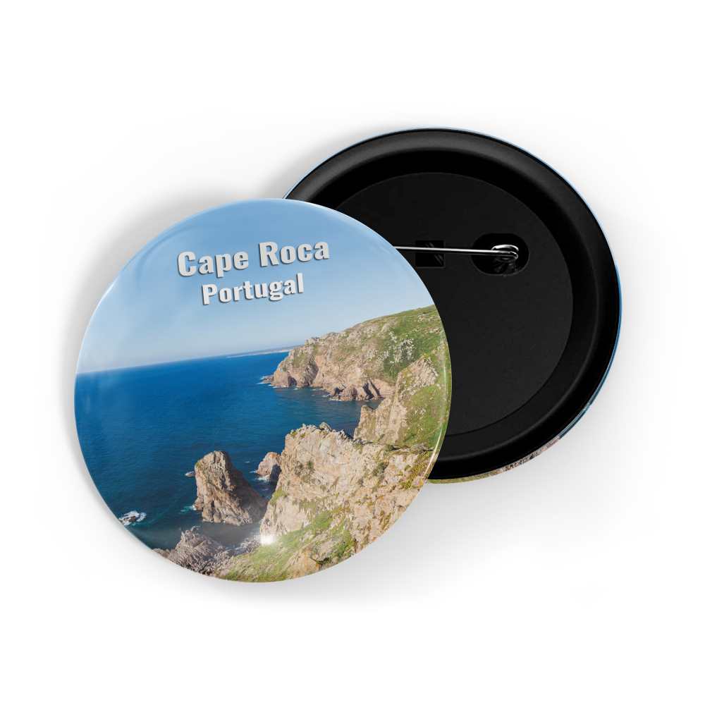 dhcrafts Round Pin Badge Multicolor Famous Tourist Place Louvre Museum Paris, France D2 Glossy Finish Design Pack of 1 (58mm)