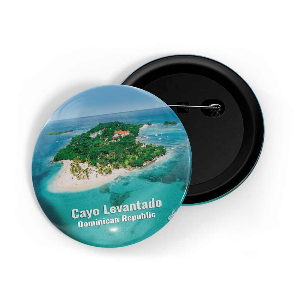 dhcrafts Round Pin Badge Multicolor Famous Tourist Place Notre Dame Chimera Paris Glossy Finish Design Pack of 1 (58mm)