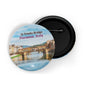 dhcrafts Round Pin Badge Multicolor Famous Tourist Place Singapore D3 Glossy Finish Design Pack of 1 (58mm)