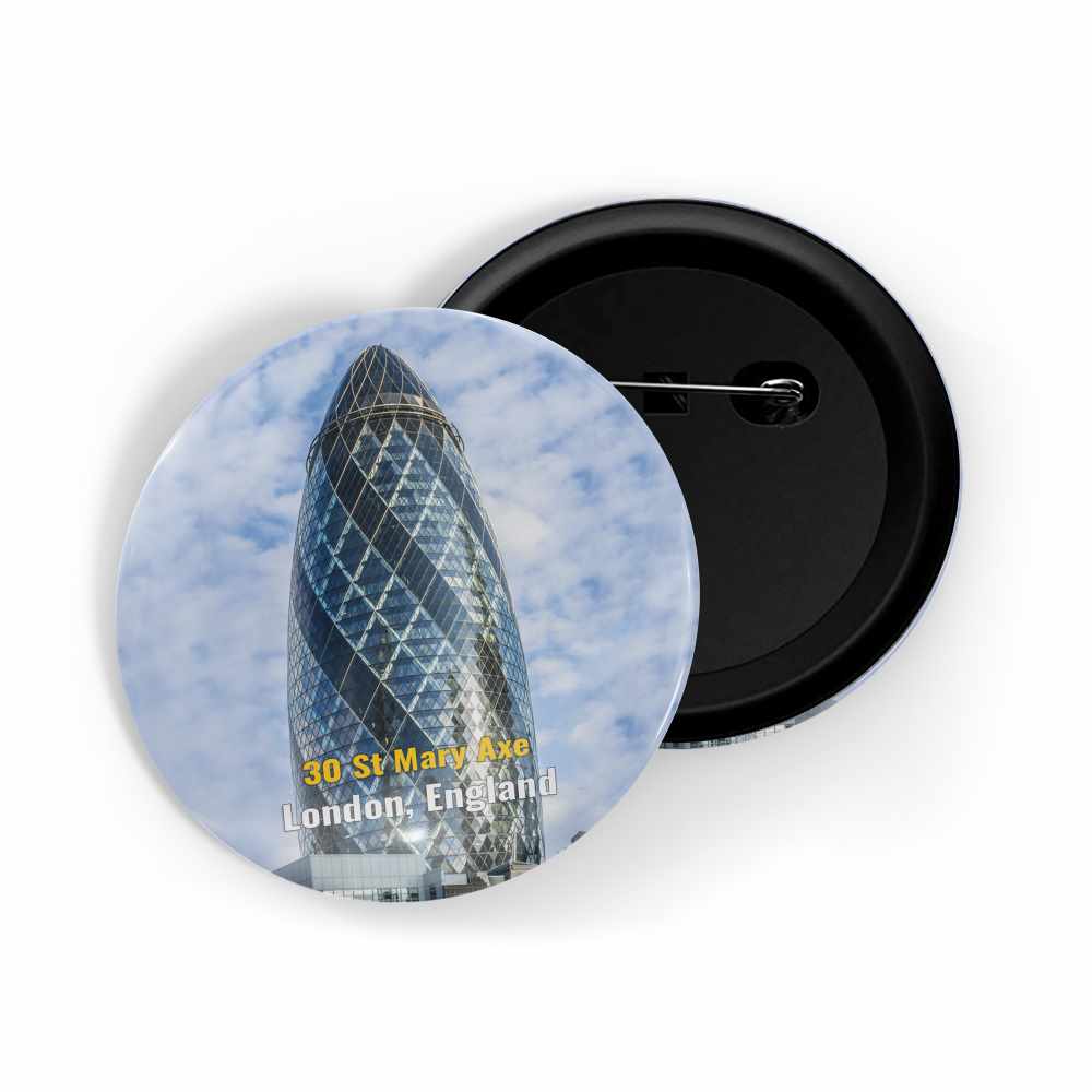 dhcrafts Round Pin Badge Multicolor Famous Tourist Place Grand Canyon United States Glossy Finish Design Pack of 1 (58mm)