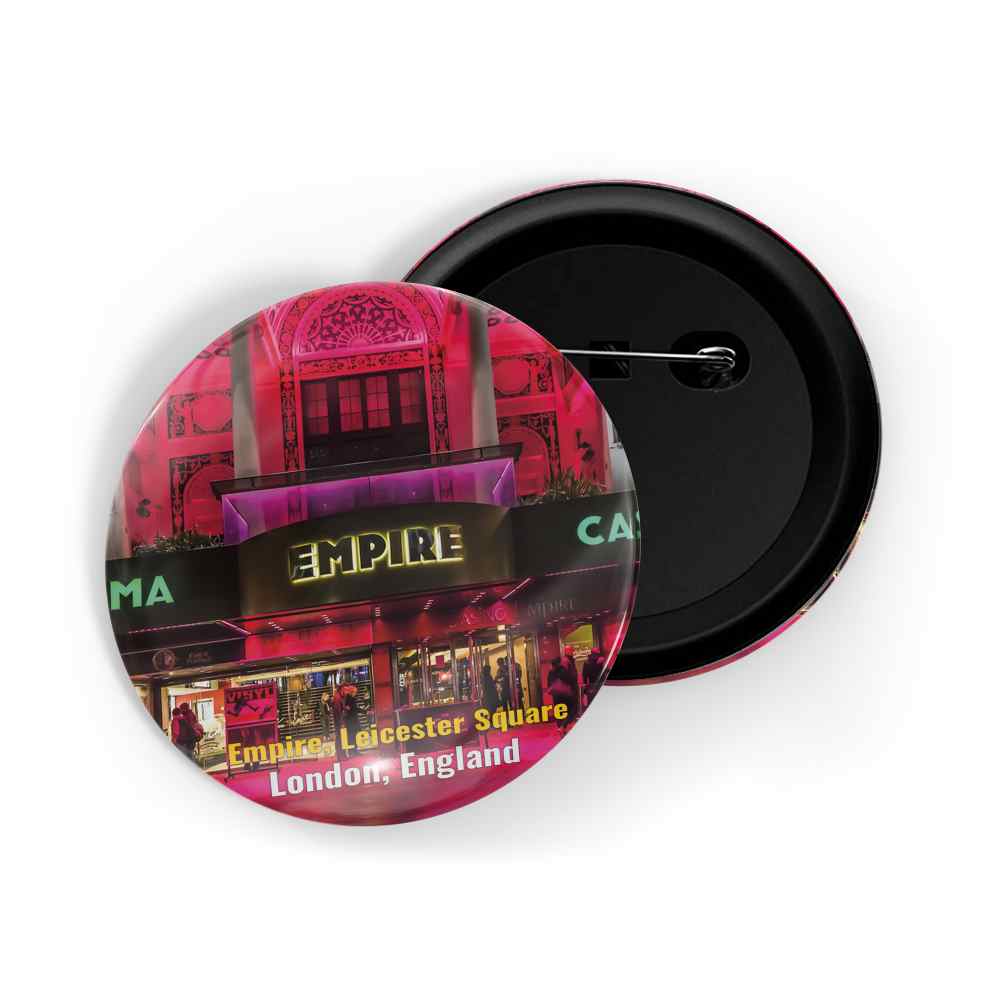 dhcrafts Round Pin Badge Multicolor Famous Tourist Place Ha Long Bay Vietnam Glossy Finish Design Pack of 1 (58mm)