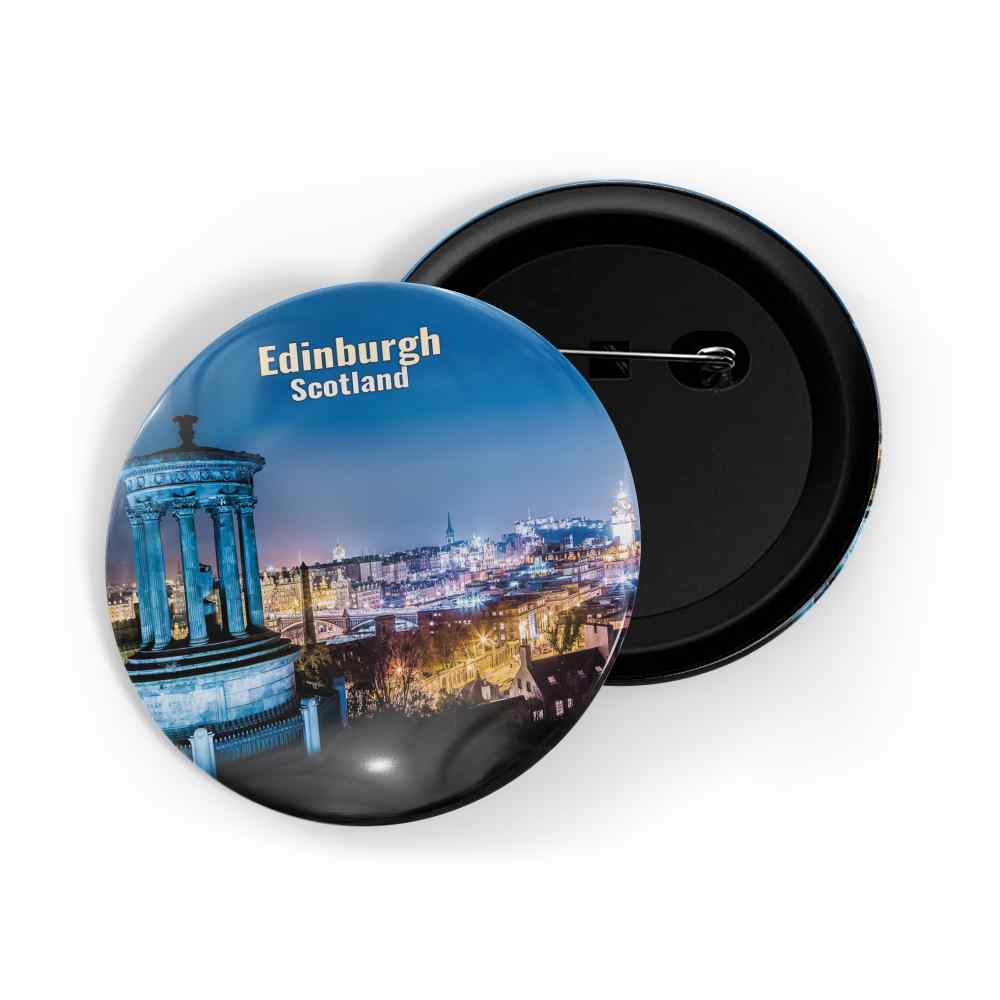 dhcrafts Round Pin Badge Yellow Games Solve The Puzzle Glossy Finish Design Pack of 1 (58mm)