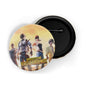 dhcrafts Round Pin Badges Multicolor Kpop Bigbang G-dragon D4 Glossy Finish Design Pack of 1 (58mm) (58mm)