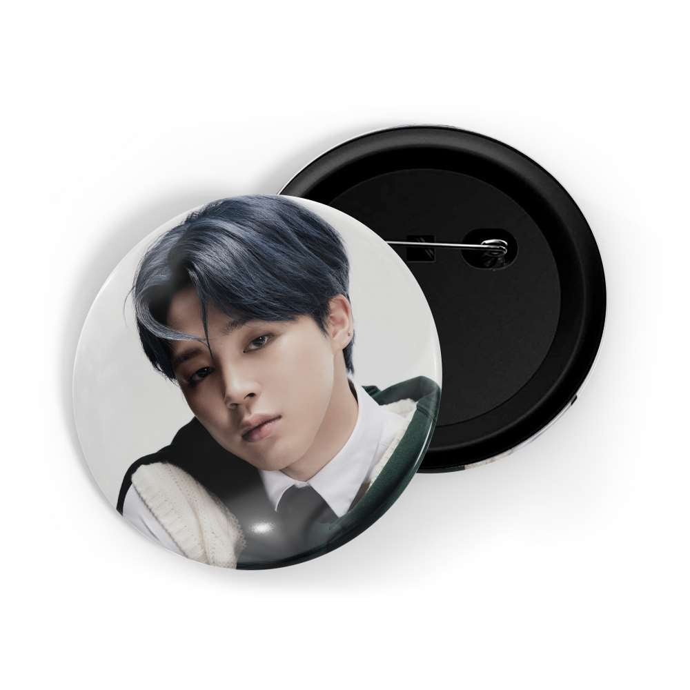 dhcrafts Round Pin Badges Multicolor Kpop BLACKRound PinK Jennie D1 Glossy Finish Design Pack of 1 (58mm) (58mm)