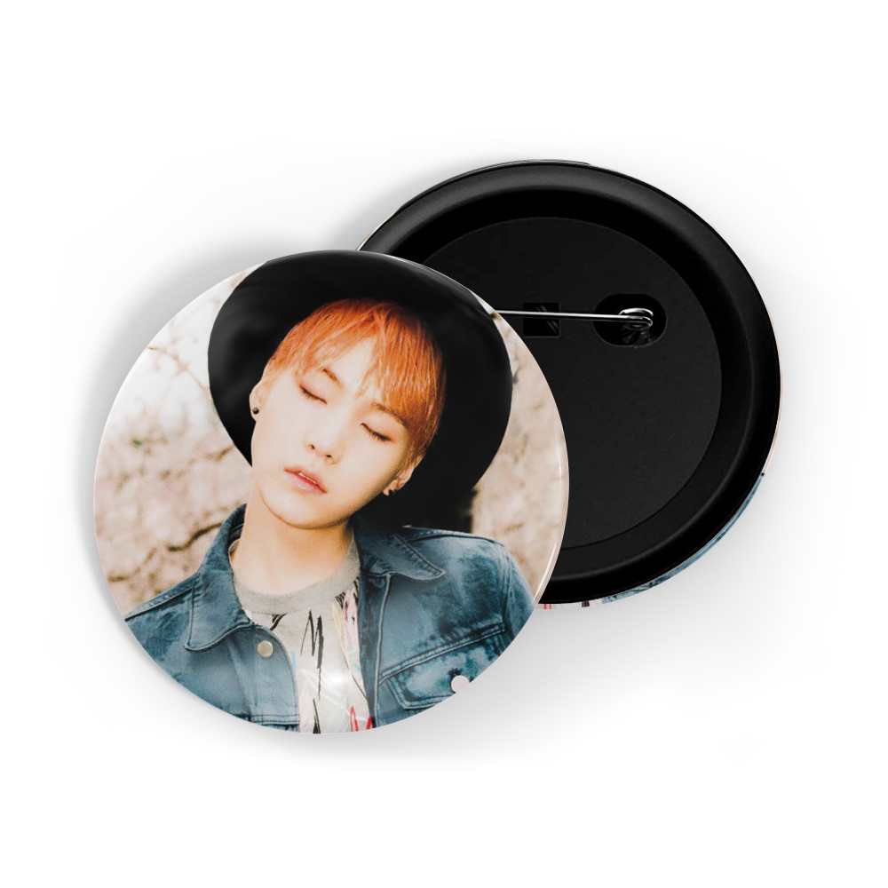 dhcrafts Round Pin Badges Multicolor Kpop BTS Jhope D2 Glossy Finish Design Pack of 1 (58mm) (58mm)