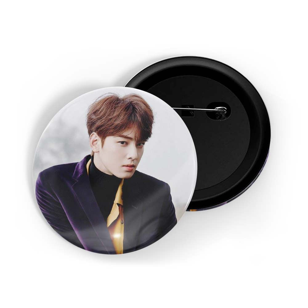 dhcrafts Round Pin Badges Multicolor Kpop BTS Jimin D5 Glossy Finish Design Pack of 1 (58mm) (58mm)