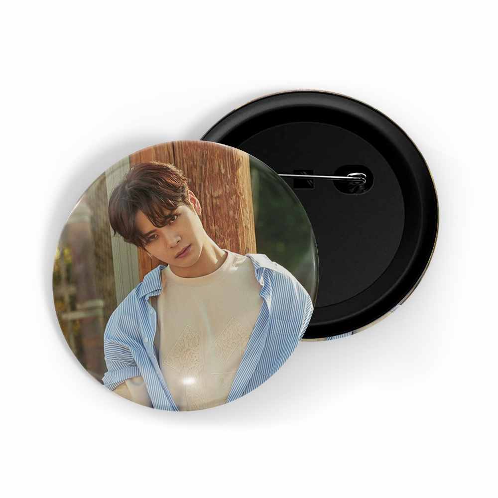 dhcrafts Round Pin Badges Multicolor Kpop BTS V D9 Glossy Finish Design Pack of 1 (58mm) (58mm)
