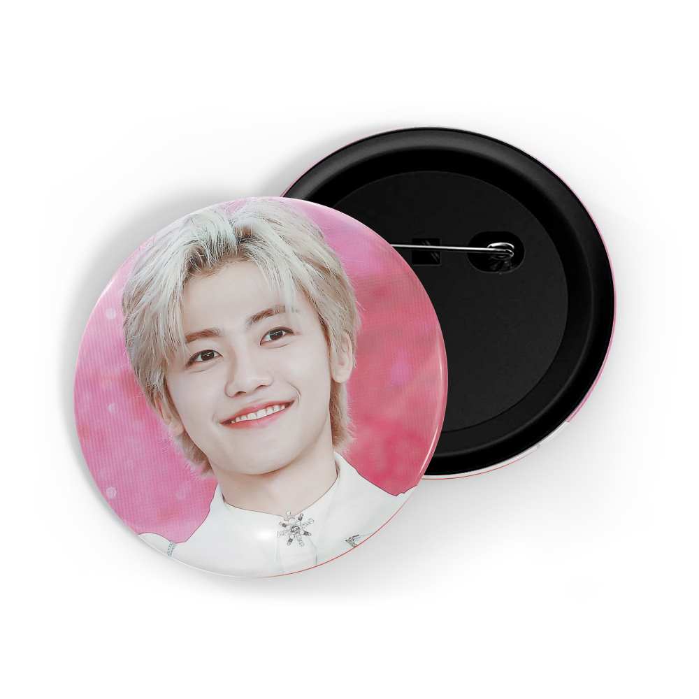 dhcrafts Round Pin Badges Multicolor Kpop EXO Baekhyun D3 Glossy Finish Design Pack of 1 (58mm) (58mm)