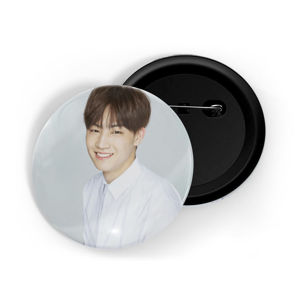 dhcrafts Round Pin Badges Multicolor Kpop EXO Kai D2 Glossy Finish Design Pack of 1 (58mm) (58mm)