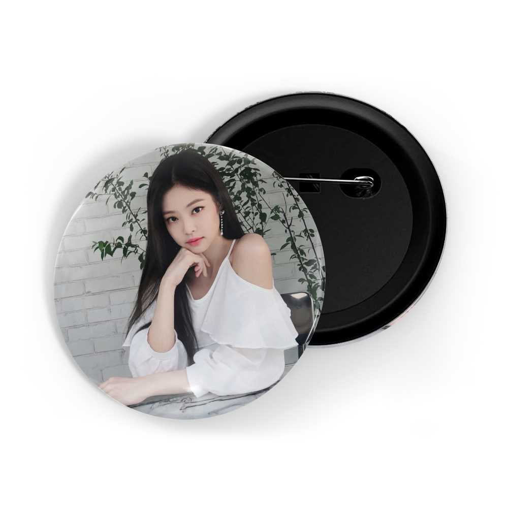 dhcrafts Round Pin Badges Multicolor Kpop Got7 Jackson Wang D1 Glossy Finish Design Pack of 1 (58mm) (58mm)