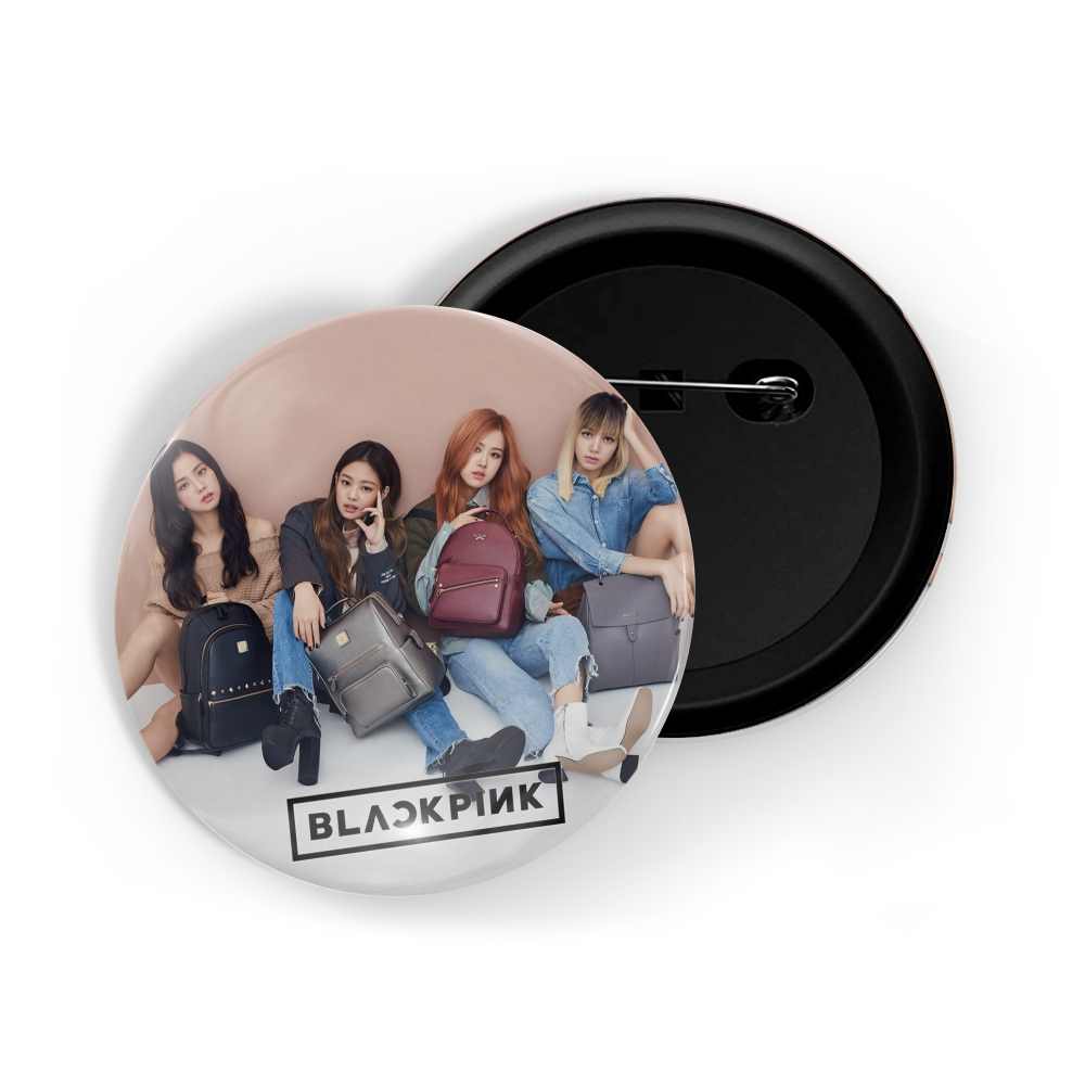dhcrafts Round Pin Badges Multicolor Kpop Got7 Jackson Wang D4 Glossy Finish Design Pack of 1 (58mm) (58mm)