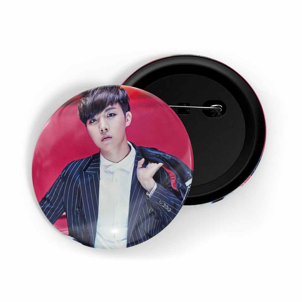 dhcrafts Round Pin Badges Multicolor Kpop Got7 JB D3 Glossy Finish Design Pack of 1 (58mm) (58mm)