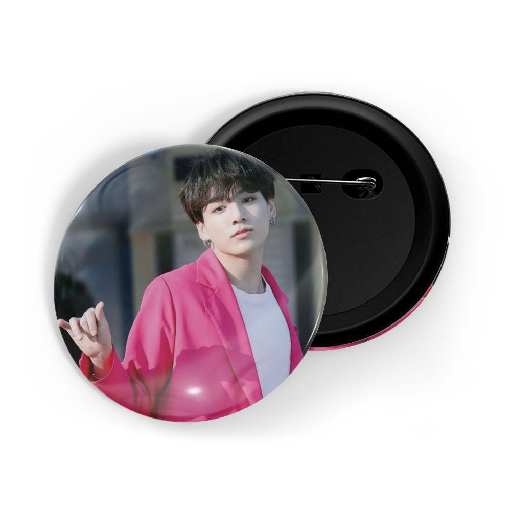 dhcrafts Round Pin Badges Multicolor Kpop NCT Lucas D1 Glossy Finish Design Pack of 1 (58mm) (58mm)