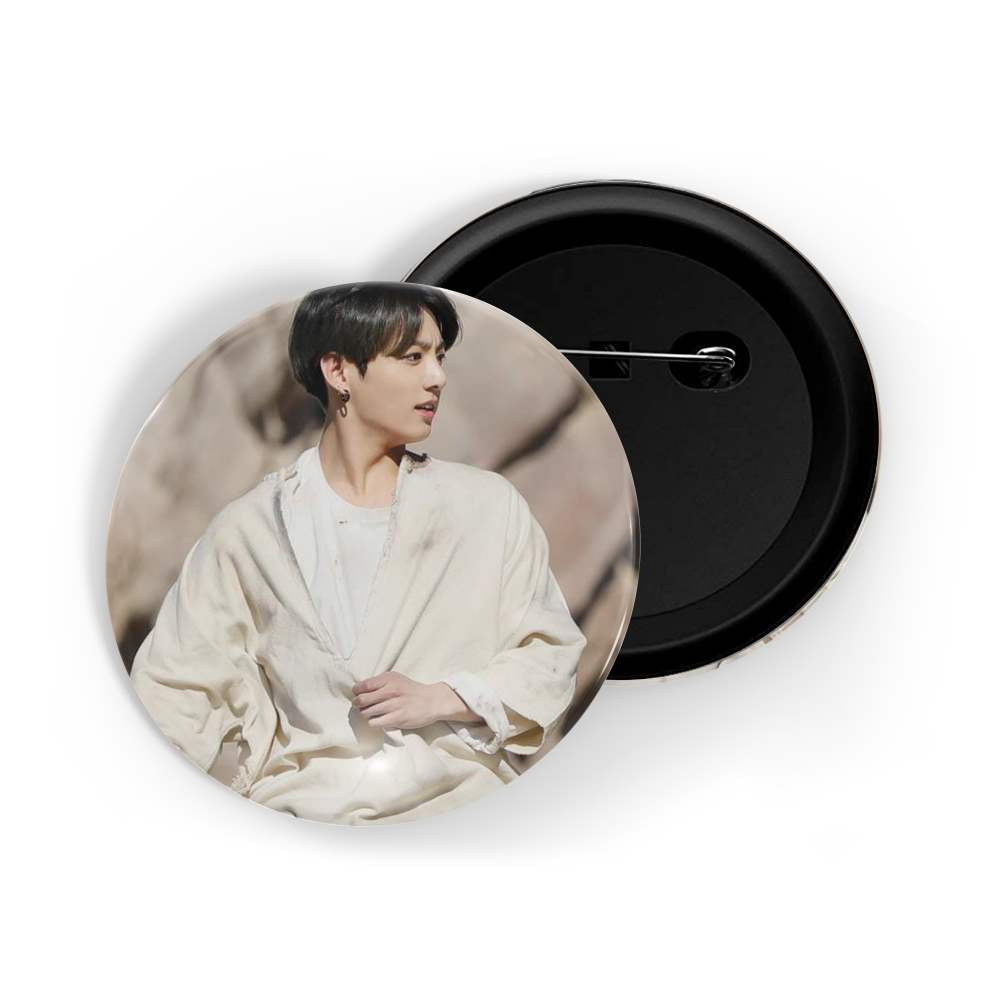 dhcrafts Round Pin Badges Multicolor Kpop NCT Lucas D2 Glossy Finish Design Pack of 1 (58mm) (58mm)