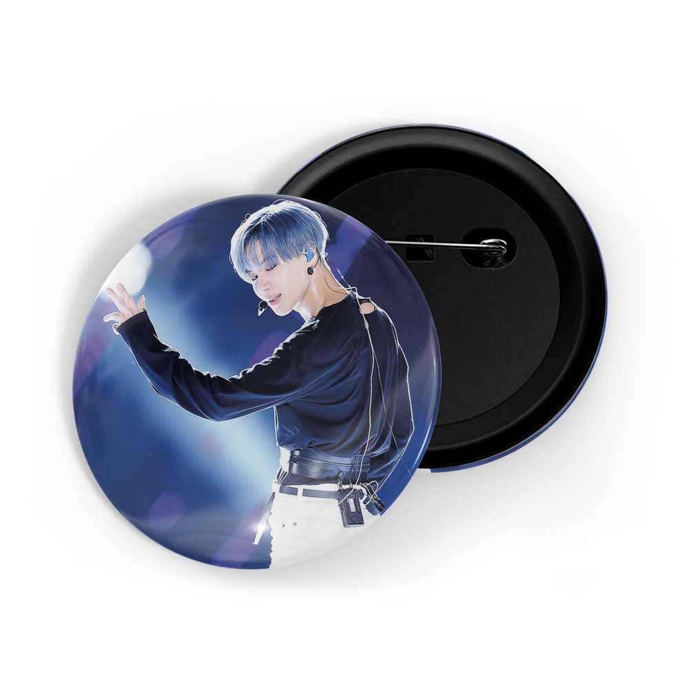 dhcrafts Round Pin Badges Multicolor Kpop Wanna One Kang Daniel D4 Glossy Finish Design Pack of 1 (58mm) (58mm)