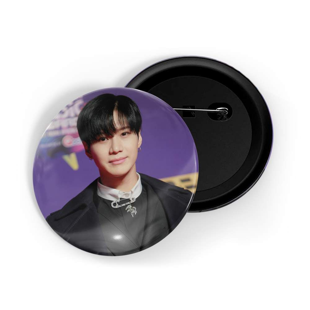 dhcrafts Round Pin Badges Black Color Allah Knows What Your Silent Heart Wants Glossy Finish Design Pack of 1 (58mm) (58mm)