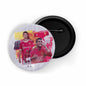 dhcrafts Round Pin Badges Black Color Bad Choices Make Good Stories d1 Glossy Finish Design Pack of 1 (58mm) (58mm)