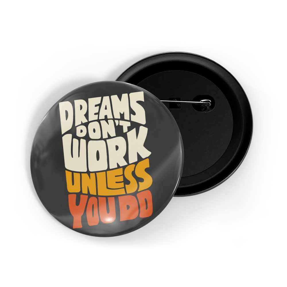 dhcrafts Round Pin Badges Multicolor Color Pain Is Fuel Glossy Finish Design Pack of 1 (58mm) (58mm)