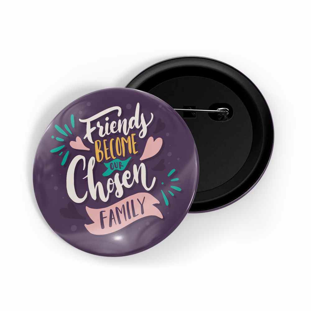 dhcrafts Round Pin Badges Blue Color Be Creative Glossy Finish Design Pack of 1 (58mm) (58mm)