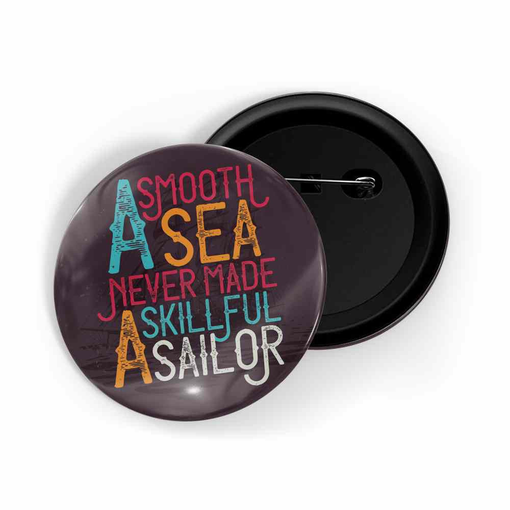 dhcrafts Round Pin Badges Blue Color The Best Revenge Is Massive Success D1 Glossy Finish Design Pack of 1 (58mm) (58mm)