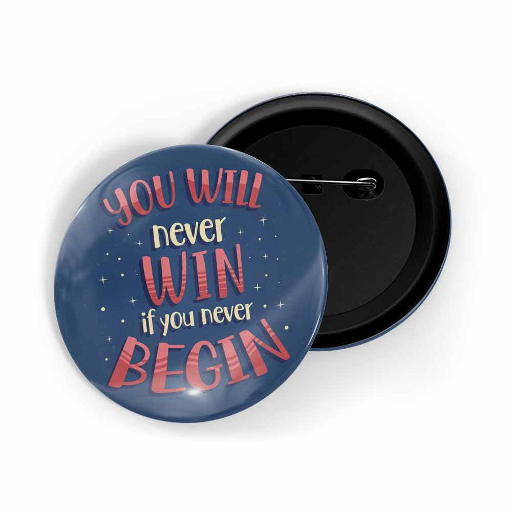 dhcrafts Round Pin Badges Black Color The Best Revenge Is Massive Success D2 Glossy Finish Design Pack of 1 (58mm) (58mm)