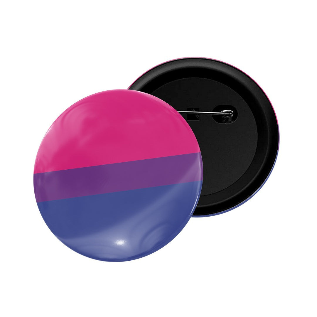 dhcrafts Round Pin Badge Multicolor LGBTQ Flag D7 Glossy Finish Design Pack of 1  (58mm)