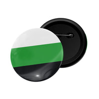 dhcrafts Round Pin Badge Multicolor LGBTQ Flag D29 Glossy Finish Design Pack of 1  (58mm)