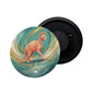 dhcrafts Fridge Magnet Brown Color Sphynx Pet Cat Glossy Finish Design Pack of 1