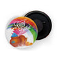dhcrafts Fridge Magnet Multicolor Holi Rang Barse D5 Glossy Finish Design Pack of 1