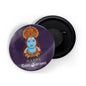 dhcrafts Fridge Magnet Purple Ram Navami D2 Glossy Finish Design Pack of 1