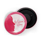 dhcrafts Fridge Magnet Pink Women's Day D5 Glossy Finish Design Pack of 1