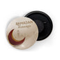 dhcrafts Fridge Magnet Multicolor Ramzan, Ramadan Mubarak Glossy Finish Design Pack of 1